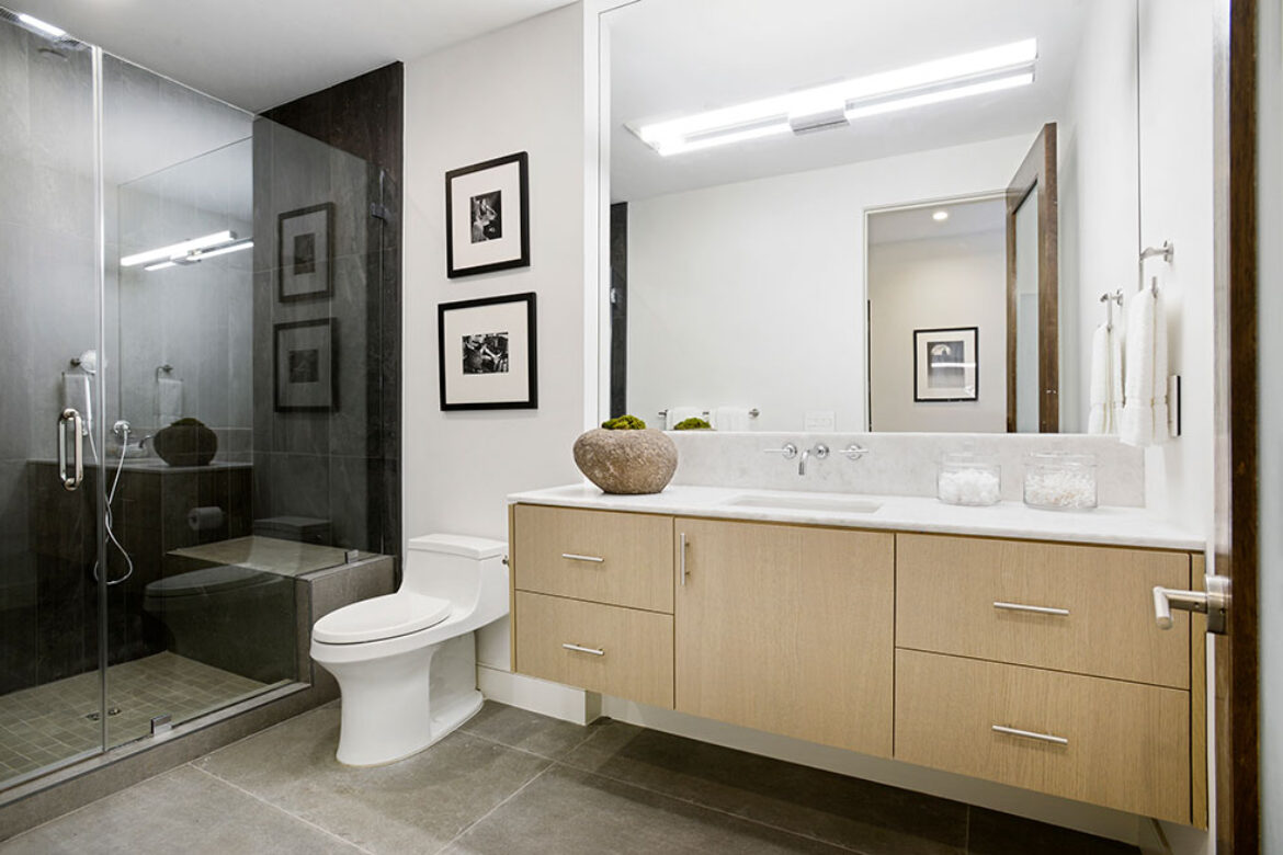 custom-contemporary-bathroom-with-wood-vanity-and-shower-in-los-angeles